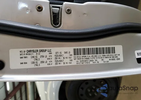 2014 Dodge Journey Se z USA, uszkodzony, nr VIN 3C4PDCAB7ET134034